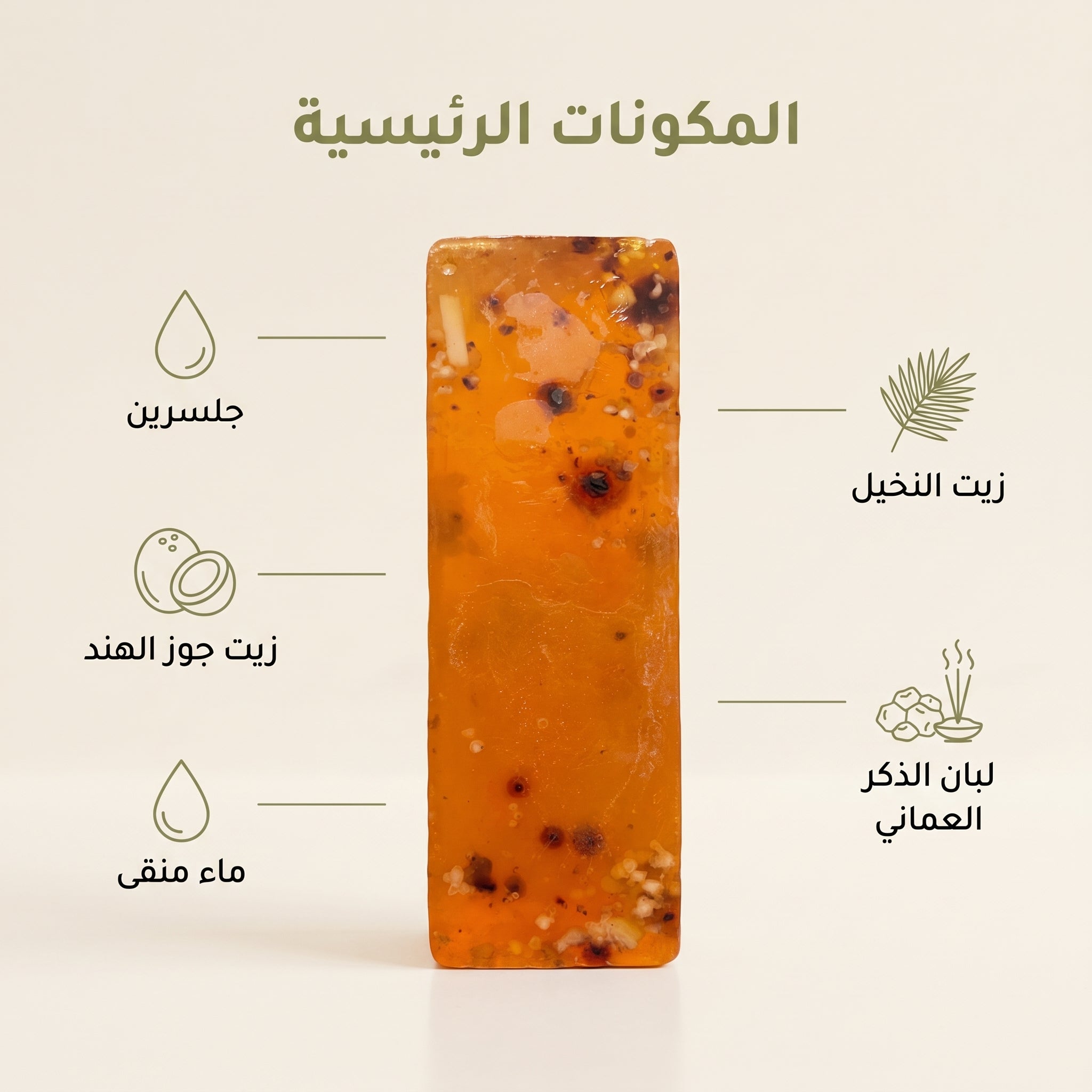 صابون جلسرين لبان الذكر العماني صورة ثانوية