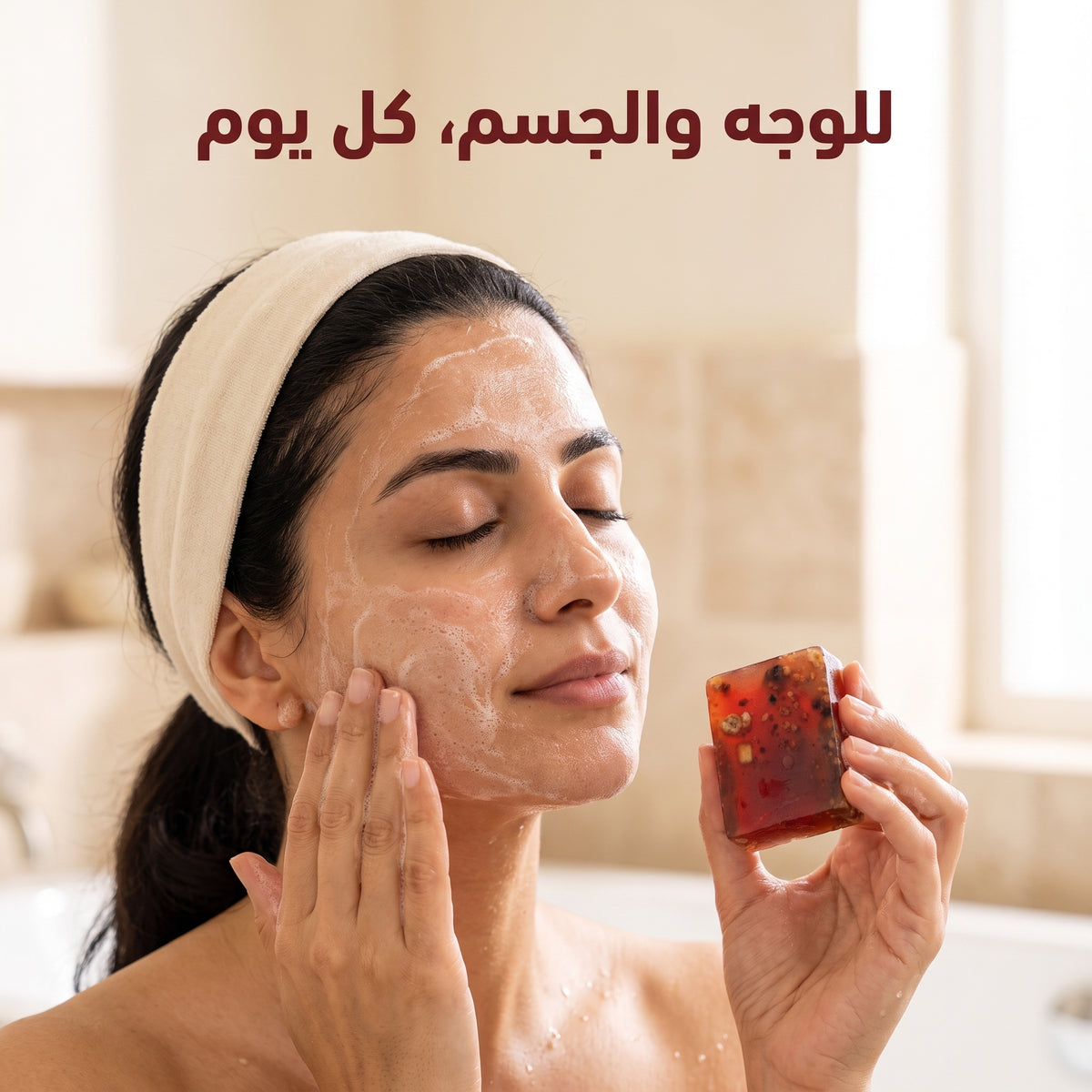 صابون جلسرين لبان الذكر الافريقي
